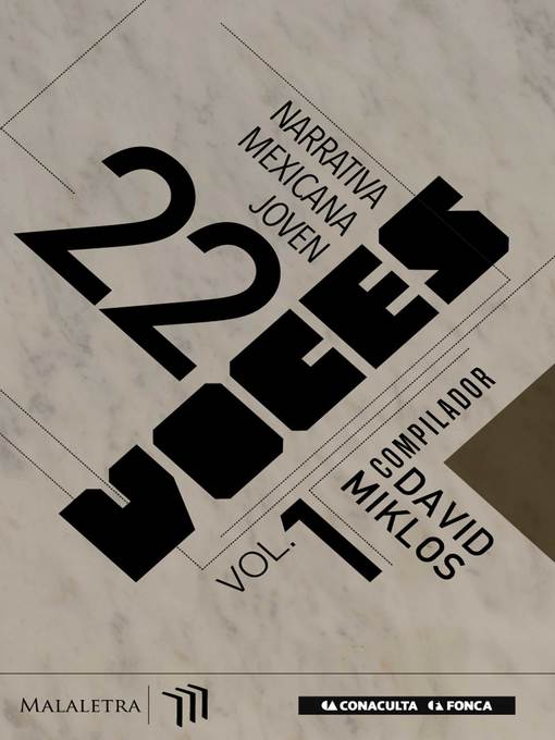 Title details for 22 Voces Volume 1 by Antonio Ortuño - Available